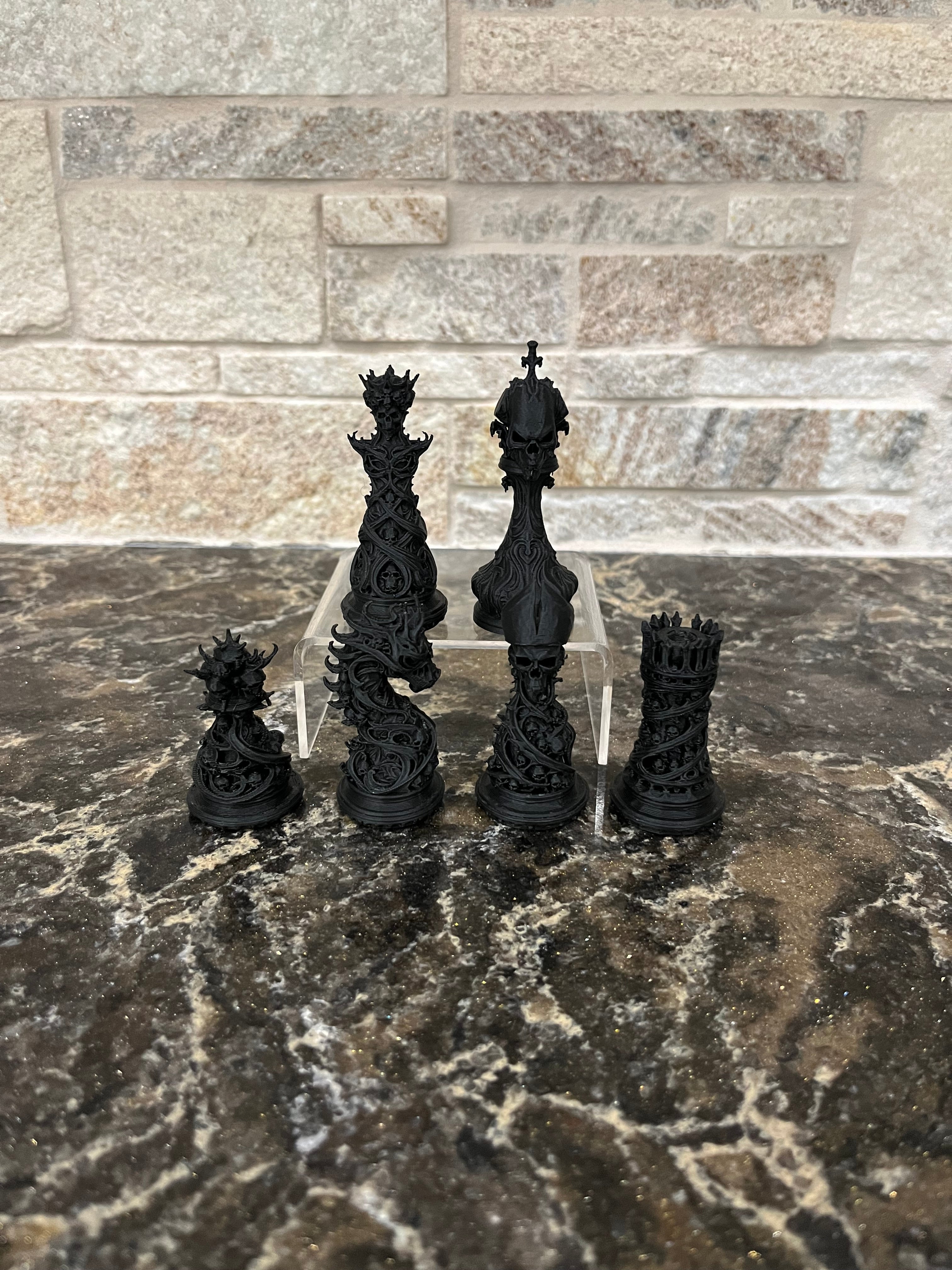 Gothic Chess Set