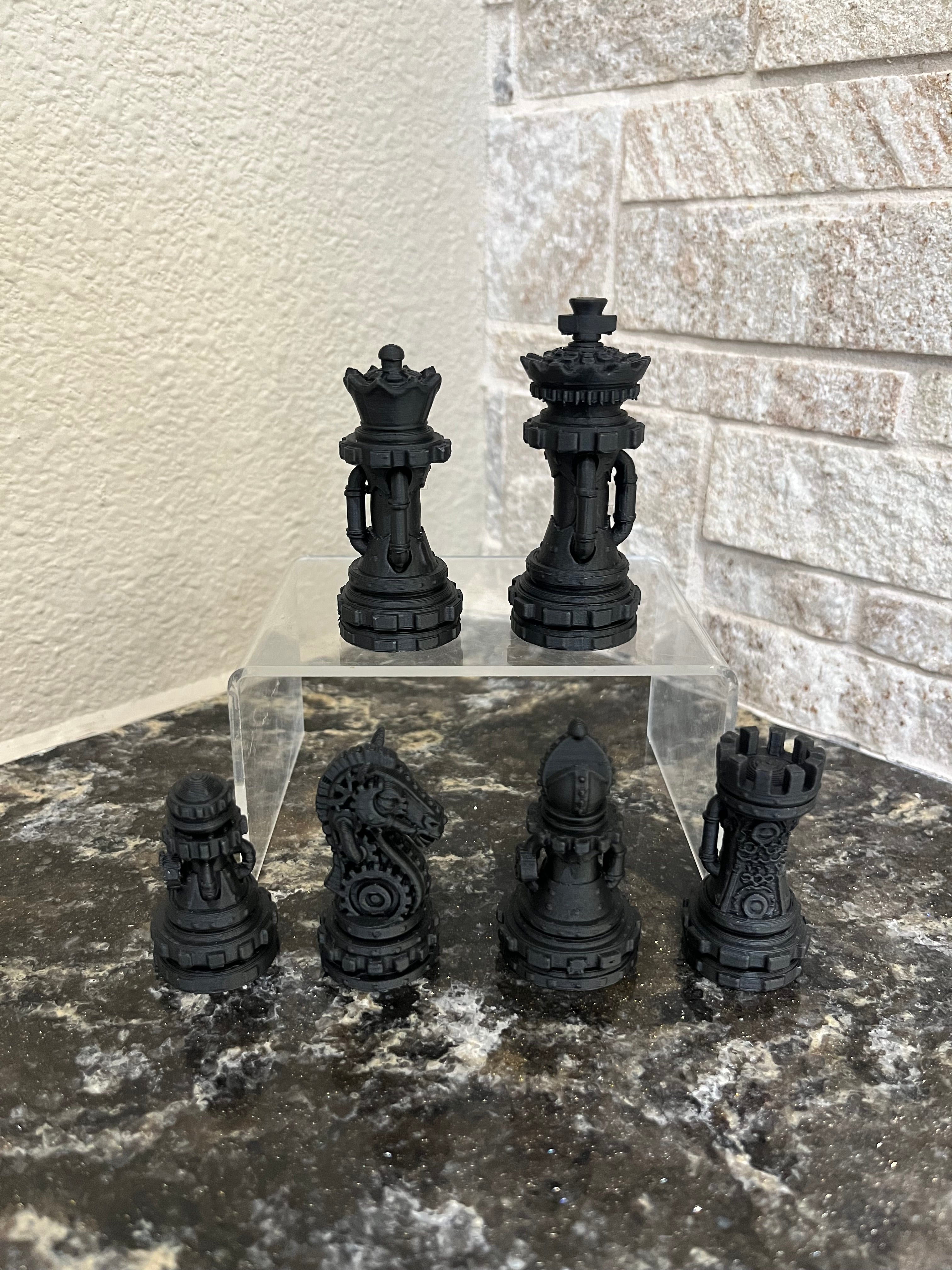 Steampunk Chess Set