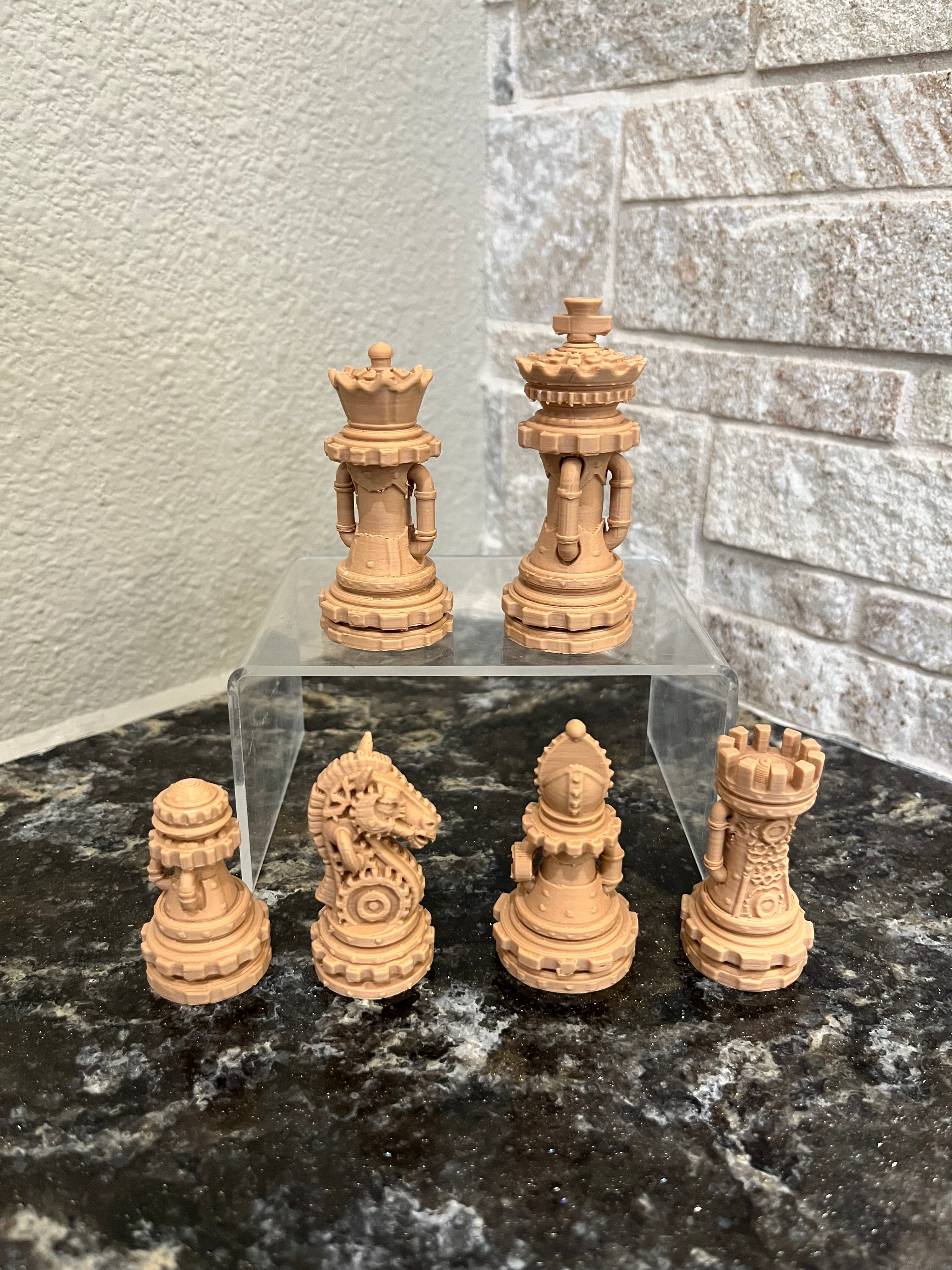 Steampunk Chess Set