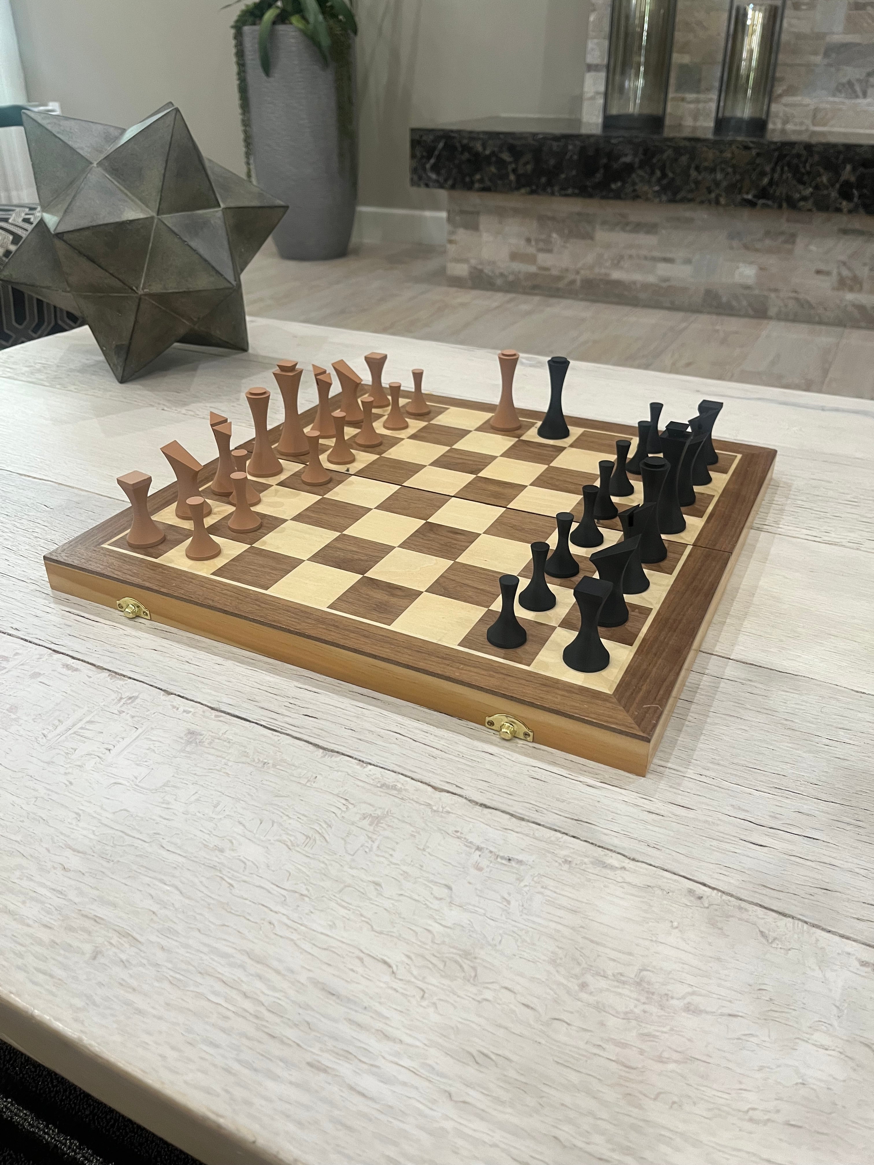 Minimalist Chess Set