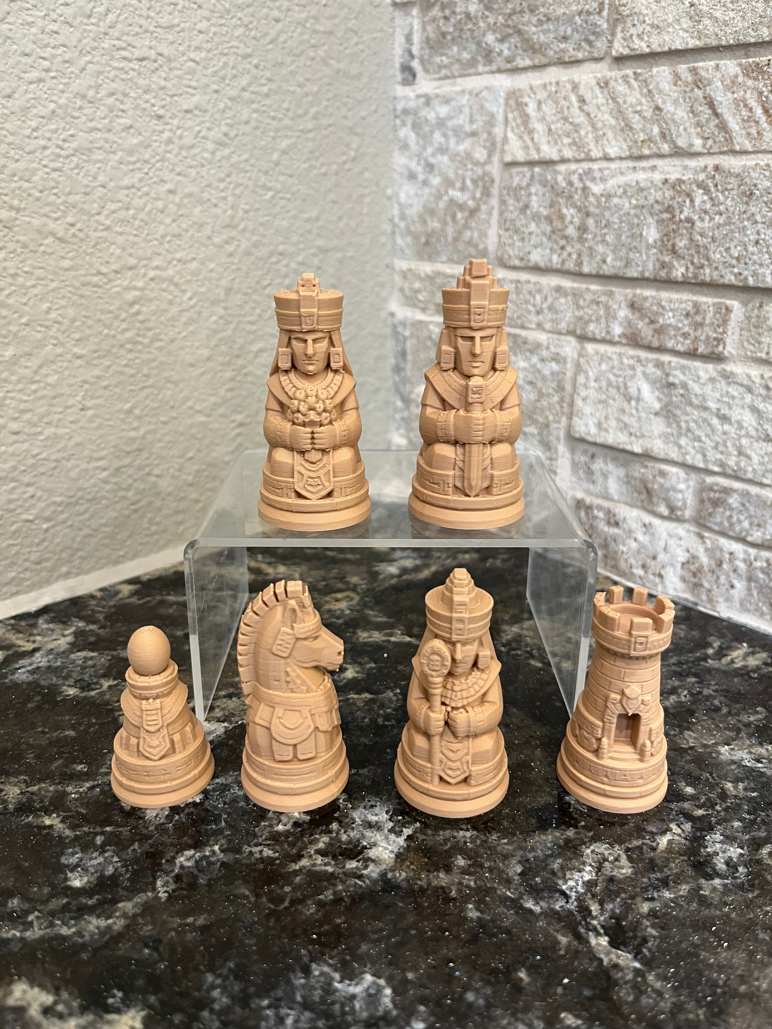 Mayan Chess Set