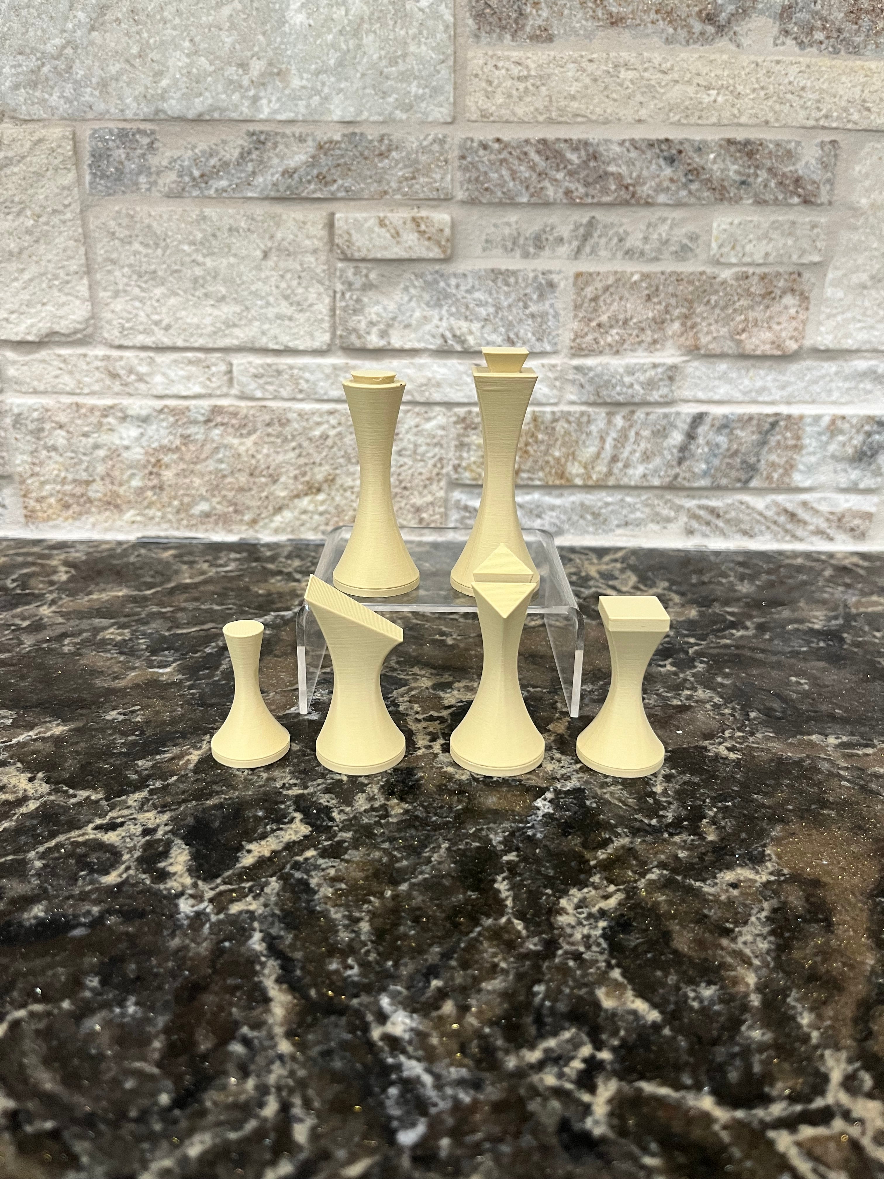 Minimalist Chess Set
