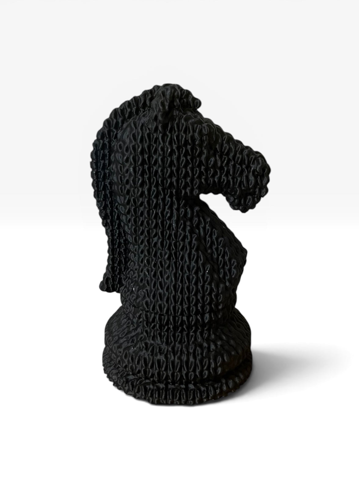Knitted Knight Jumbo Statue — 6" Collector Edition
