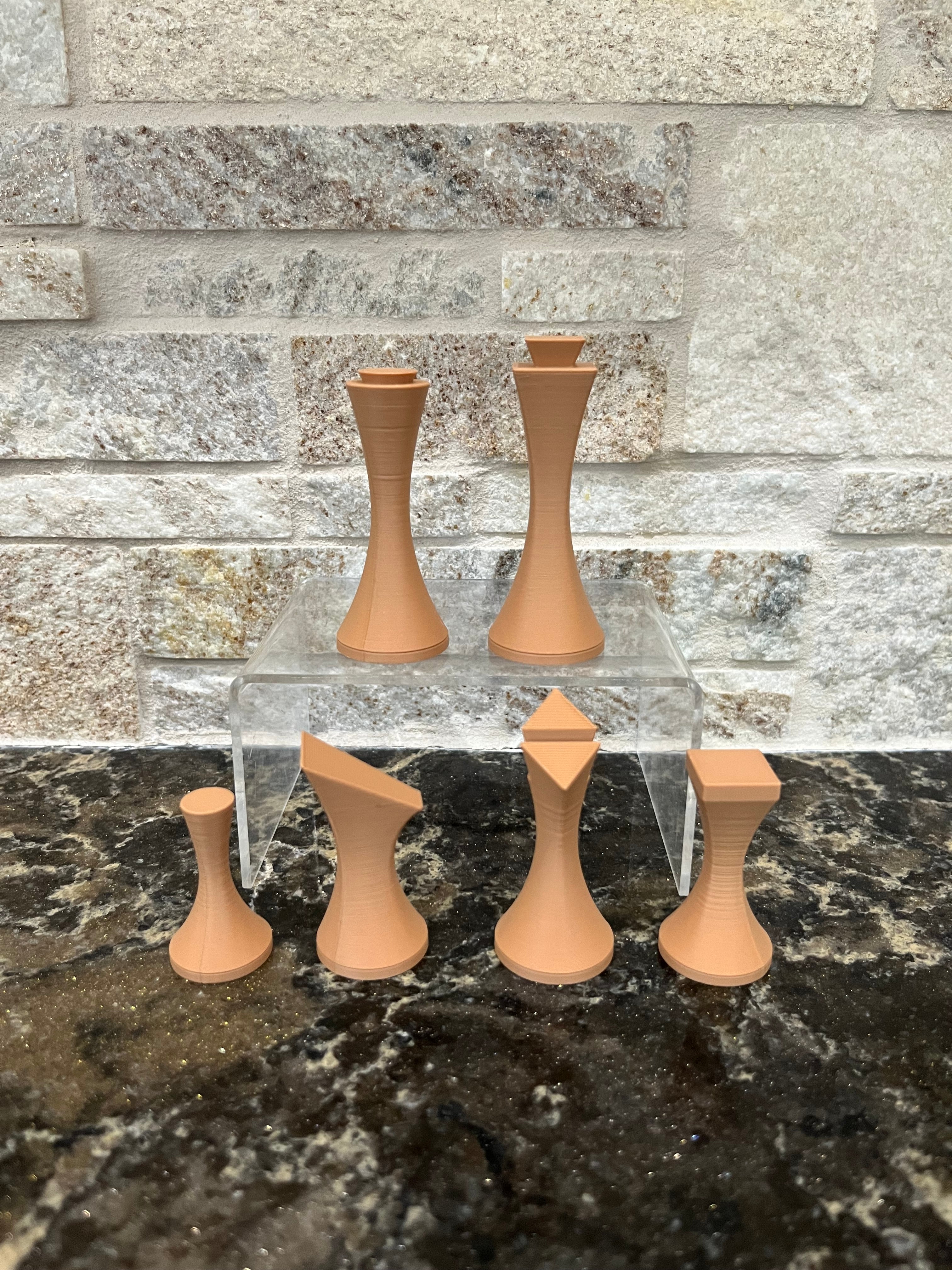 Minimalist Chess Set