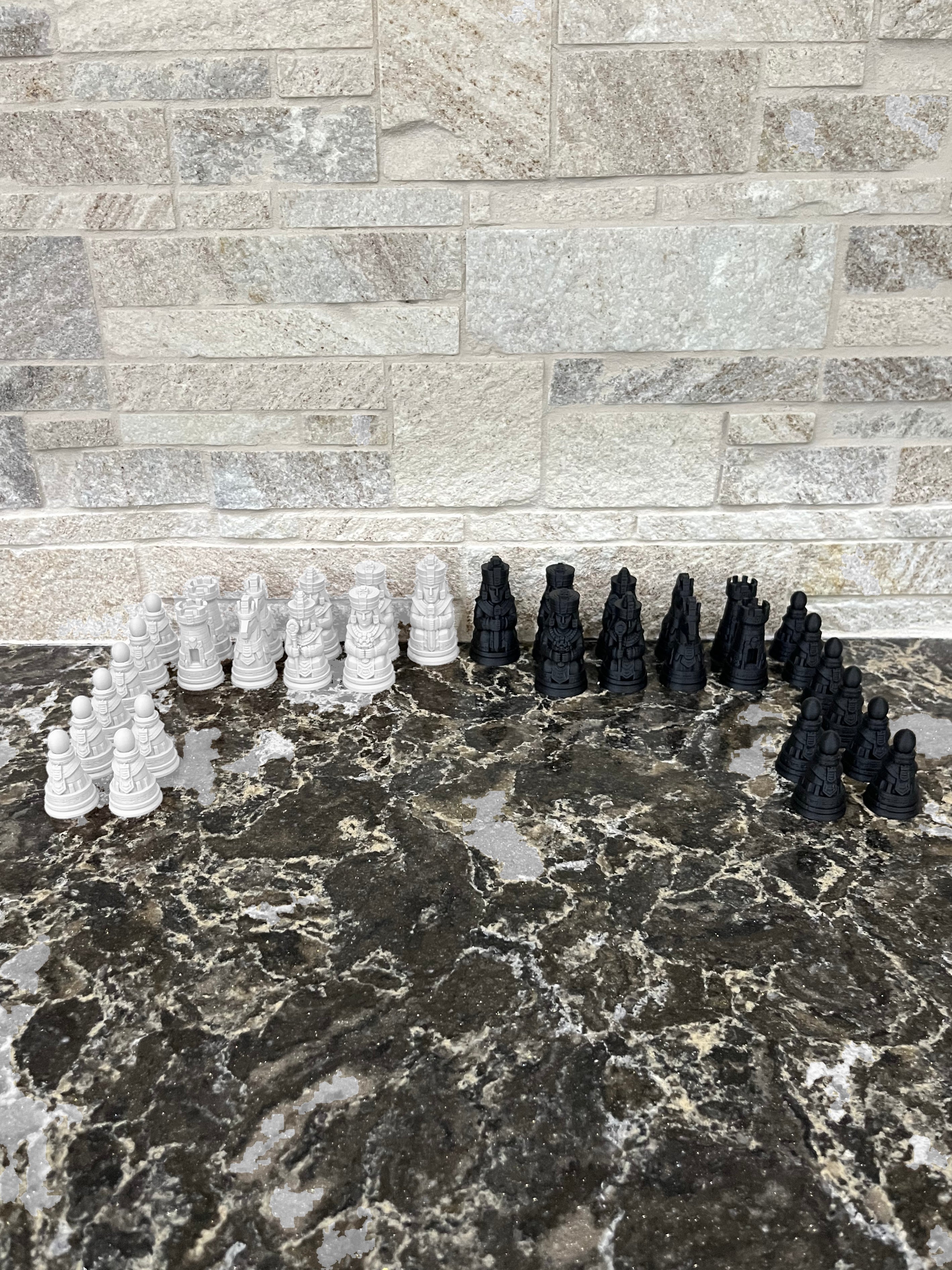 Mayan Chess Set