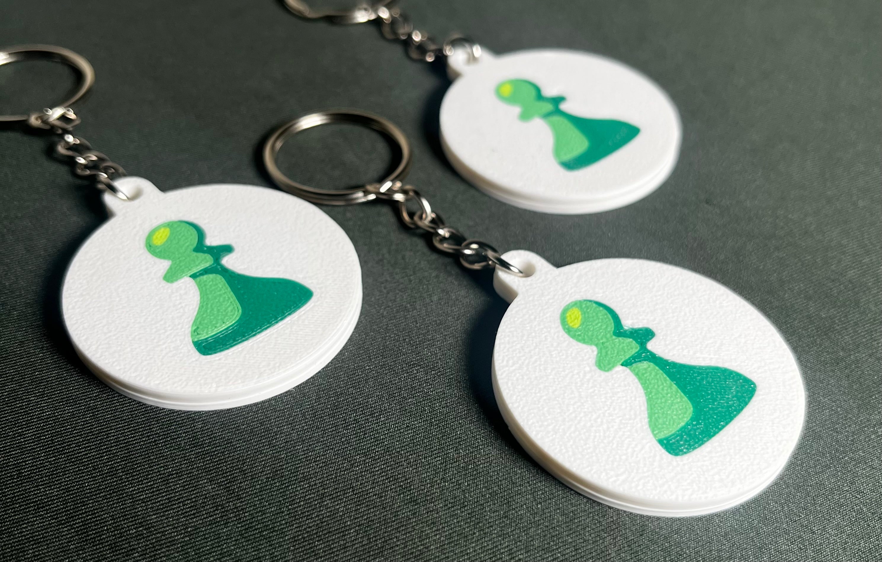 Digital Keychain - Chess Themed