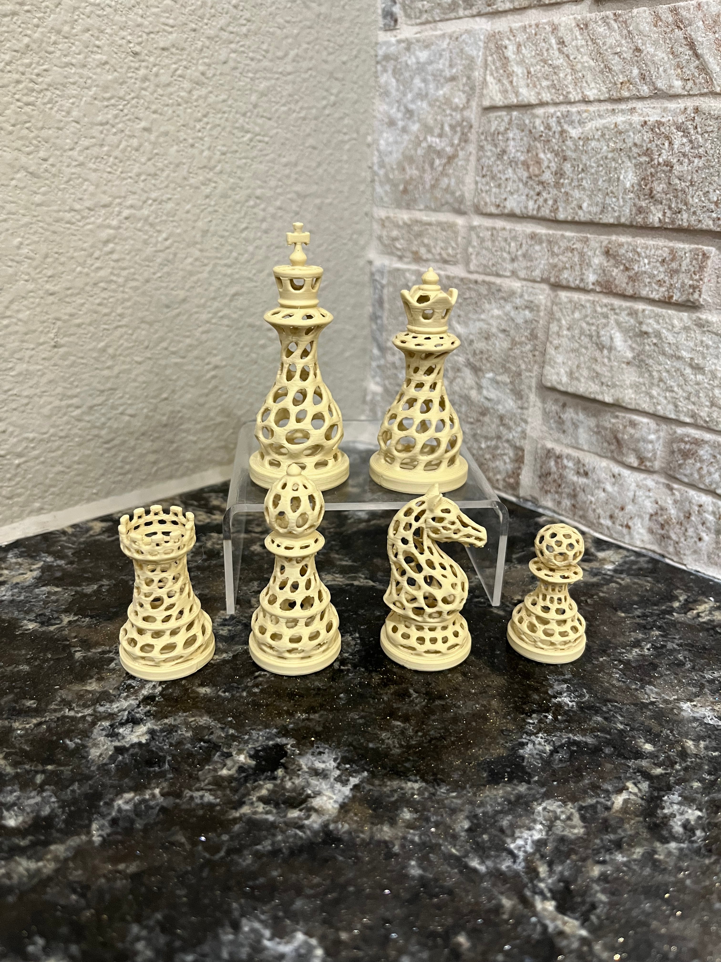 Voronoi Chess Set