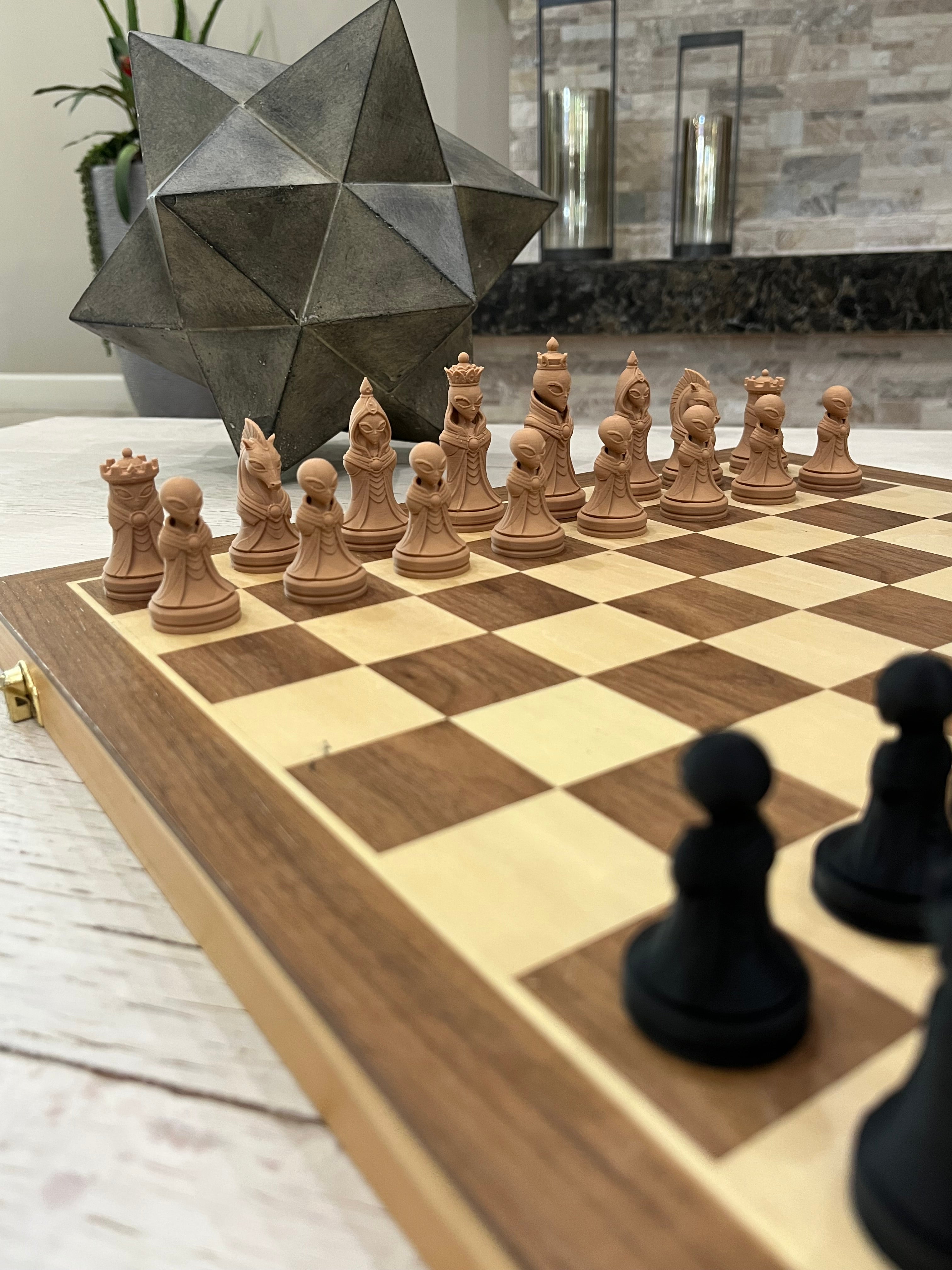 Alien Chess Set