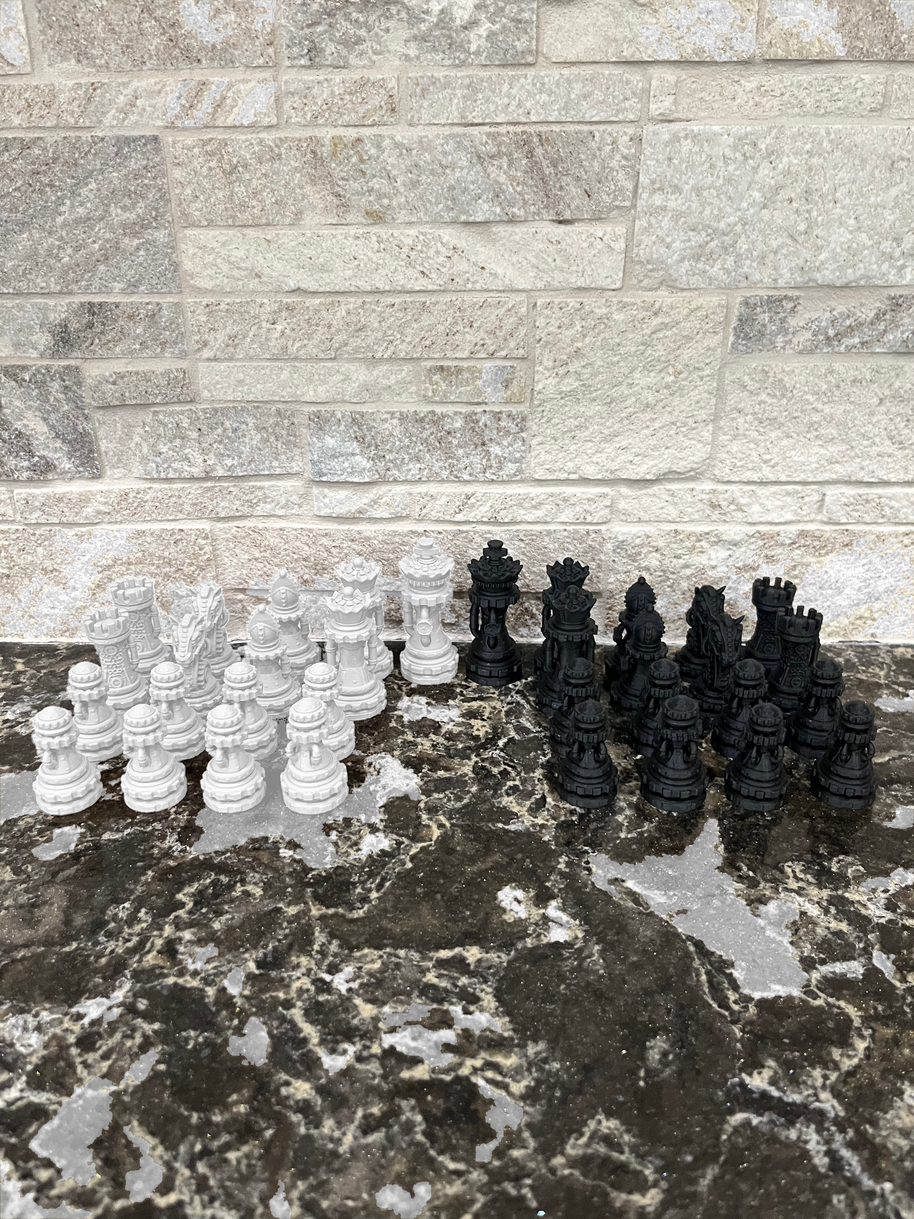 Steampunk Chess Set