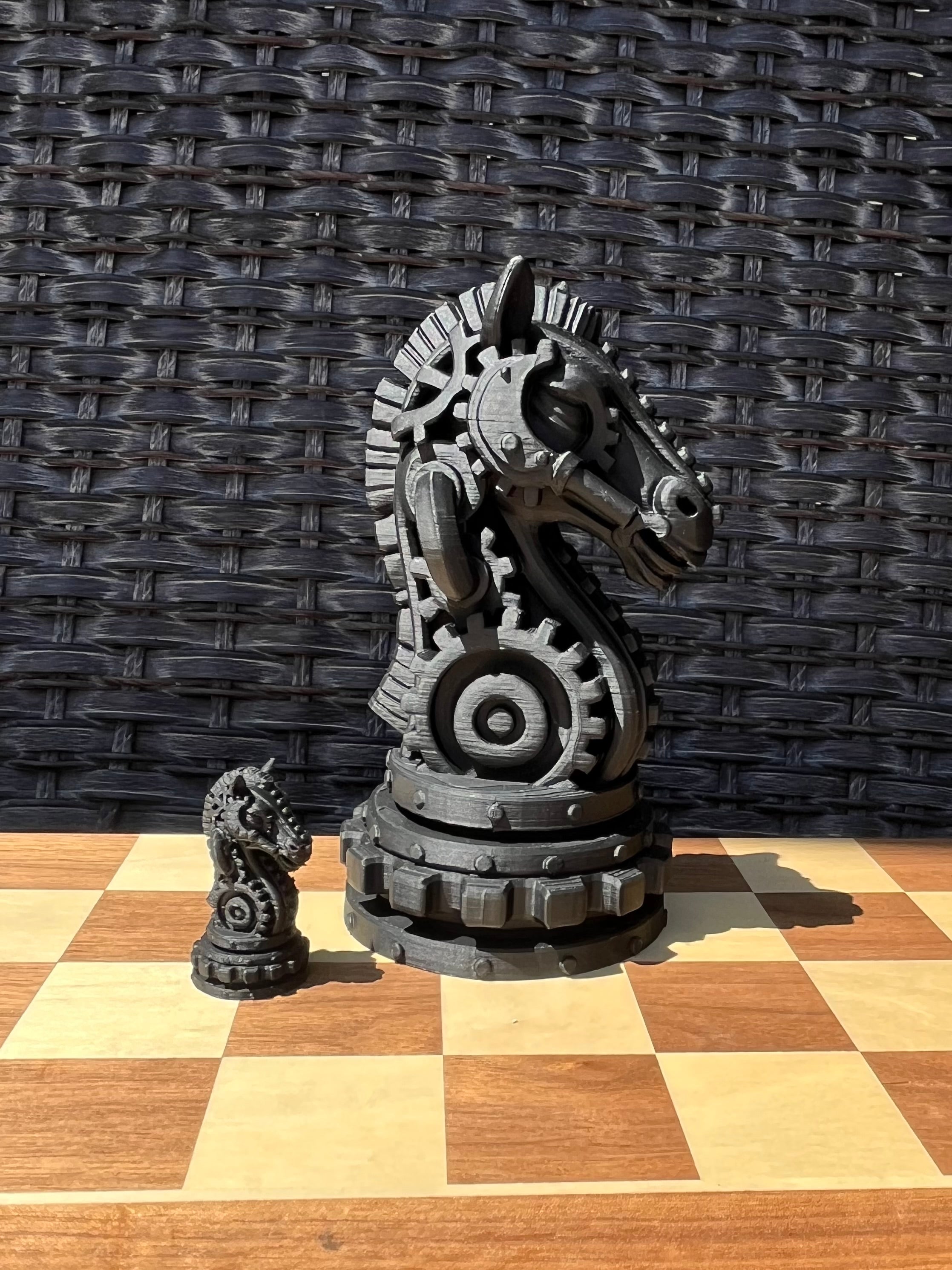 Steampunk Knight Jumbo Statue — 6" Collector Edition
