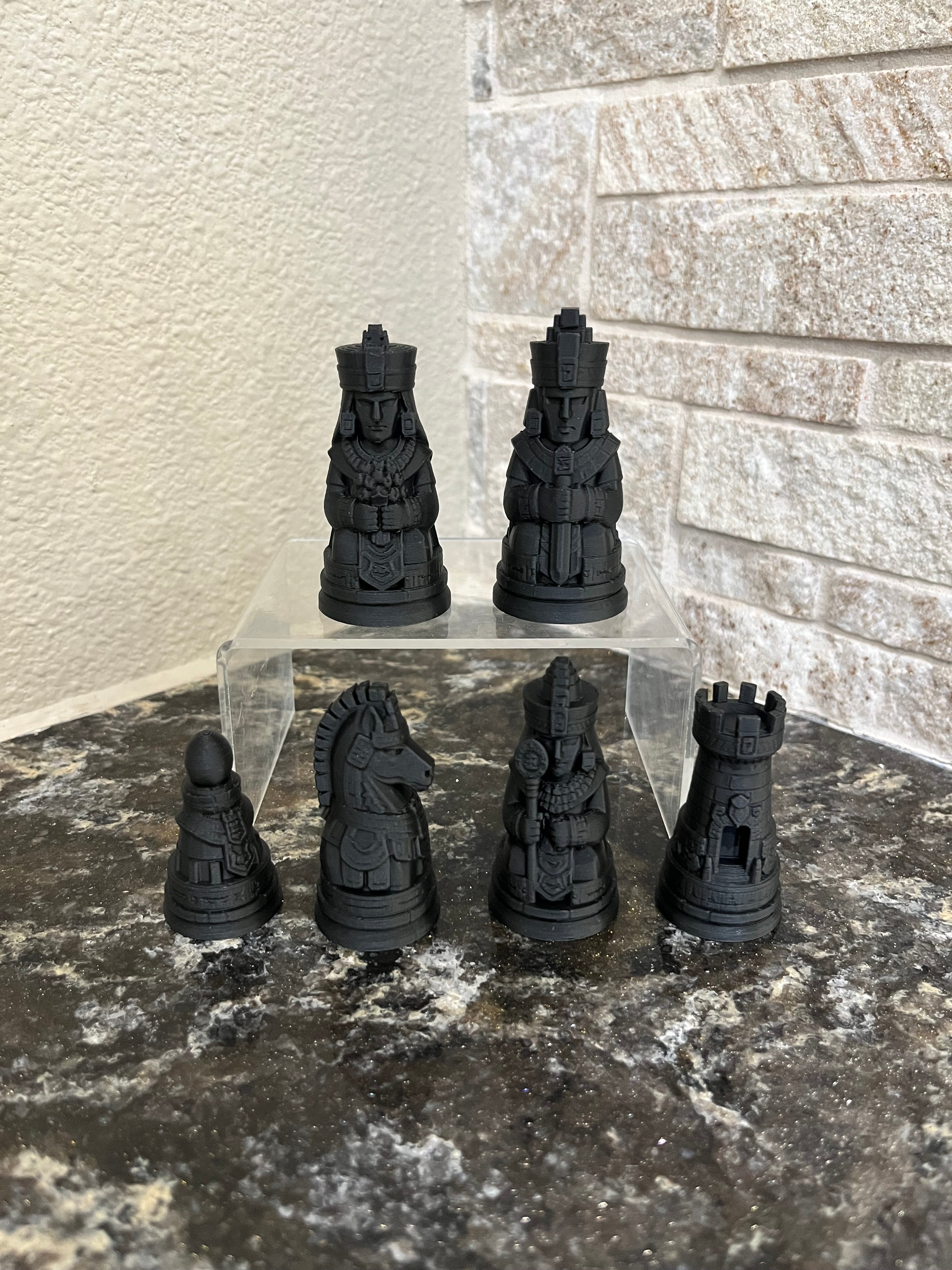 Mayan Chess Set