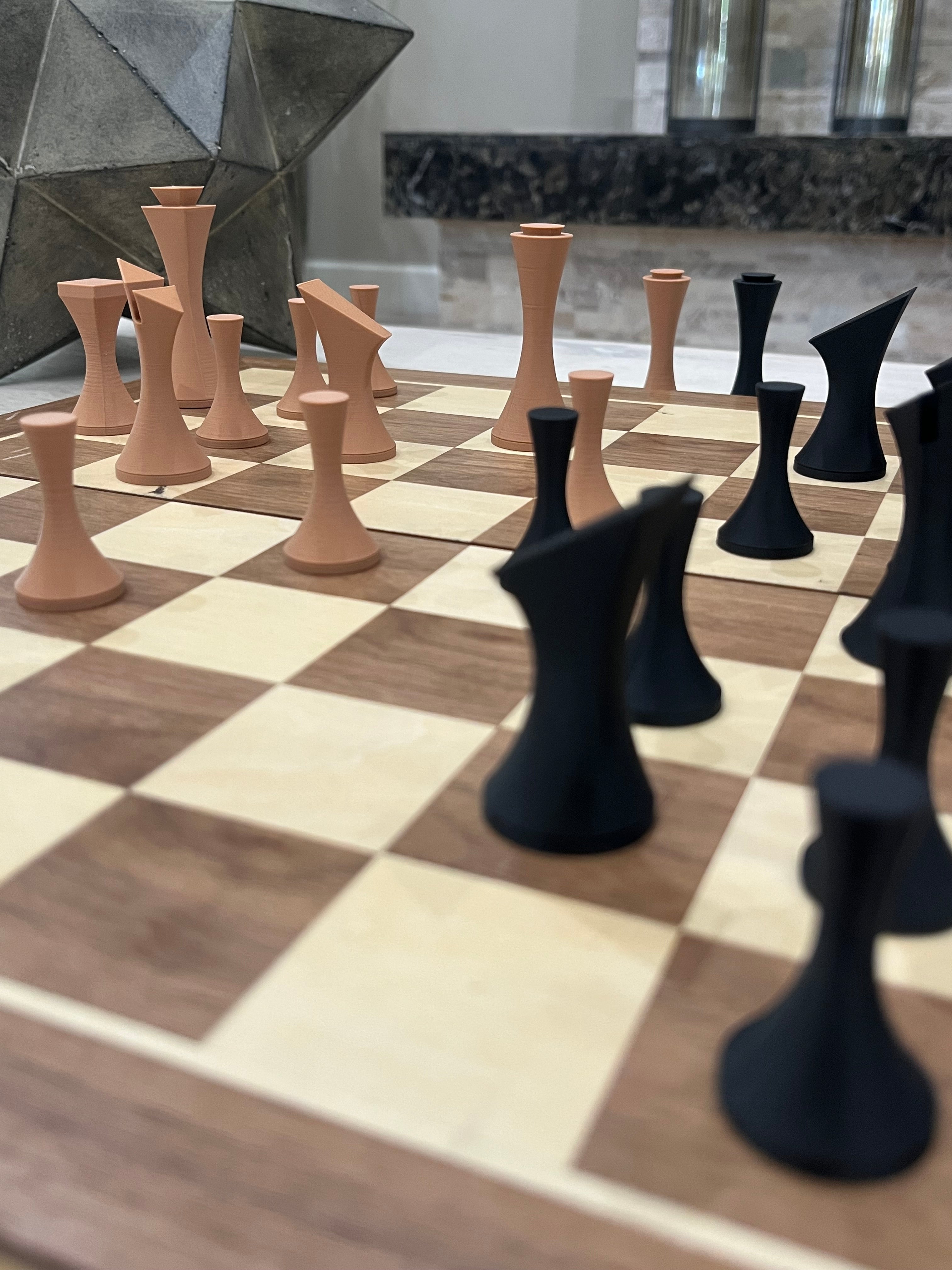 Minimalist Chess Set