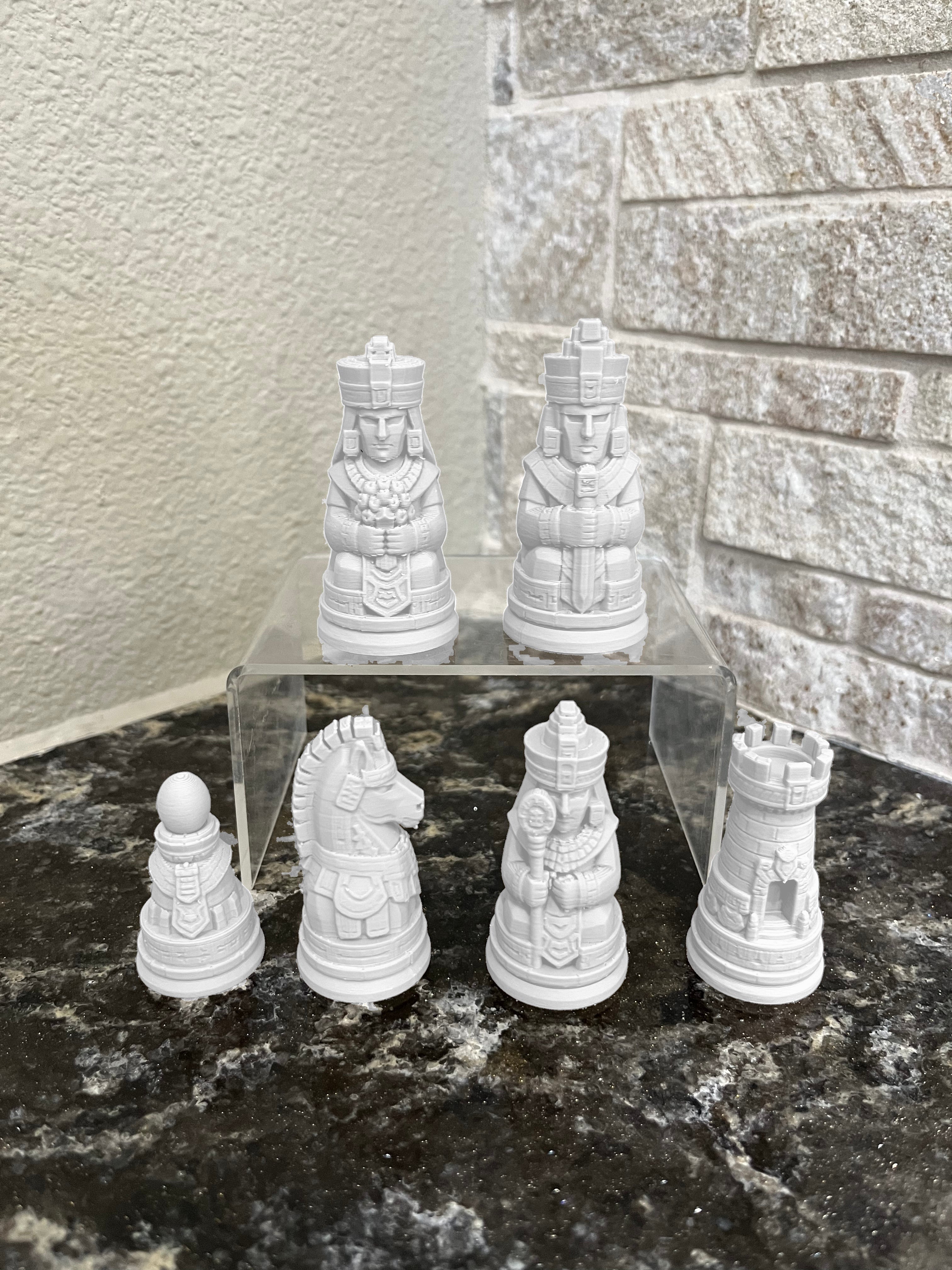 Mayan Chess Set