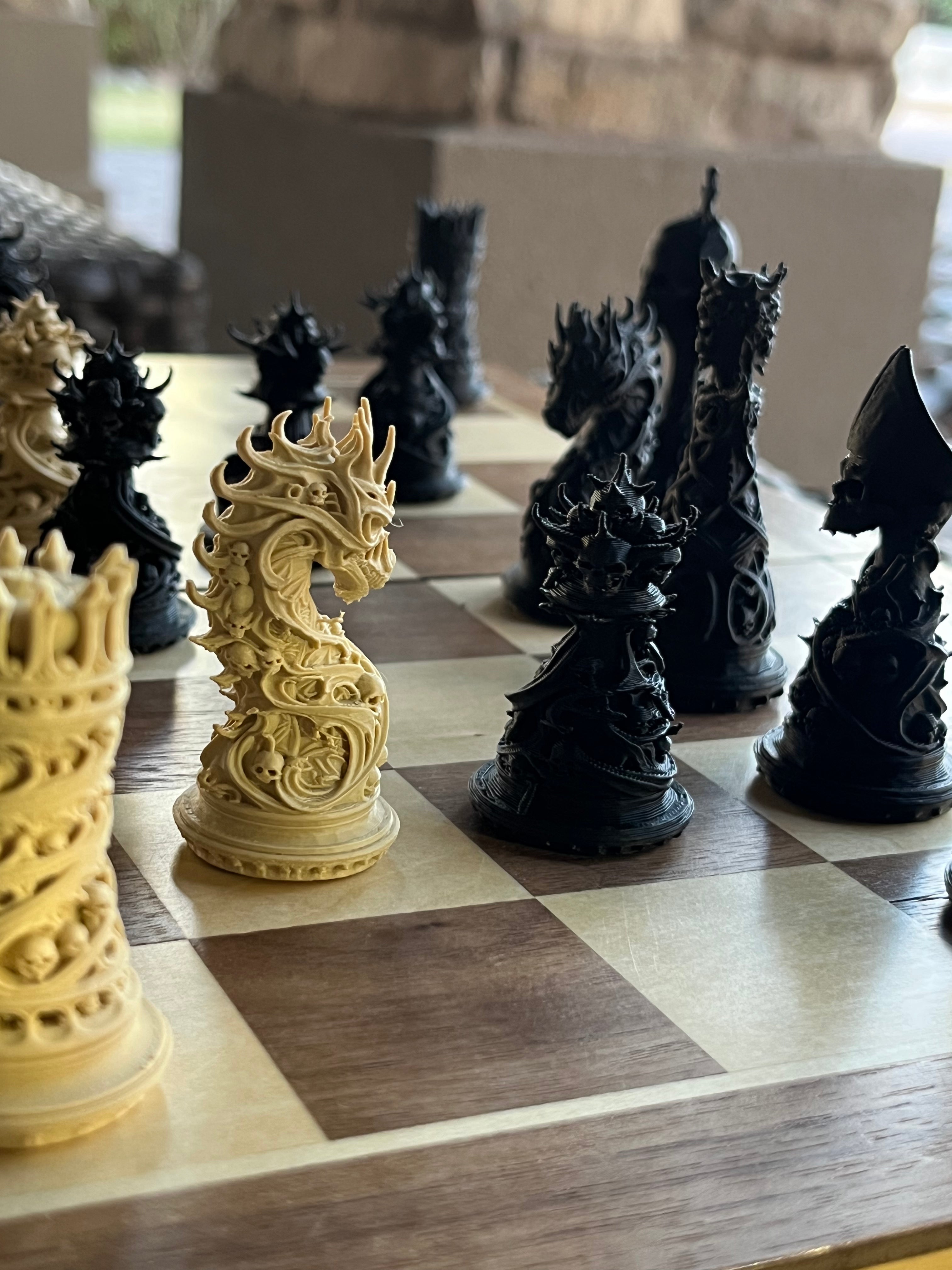 Gothic Chess Set