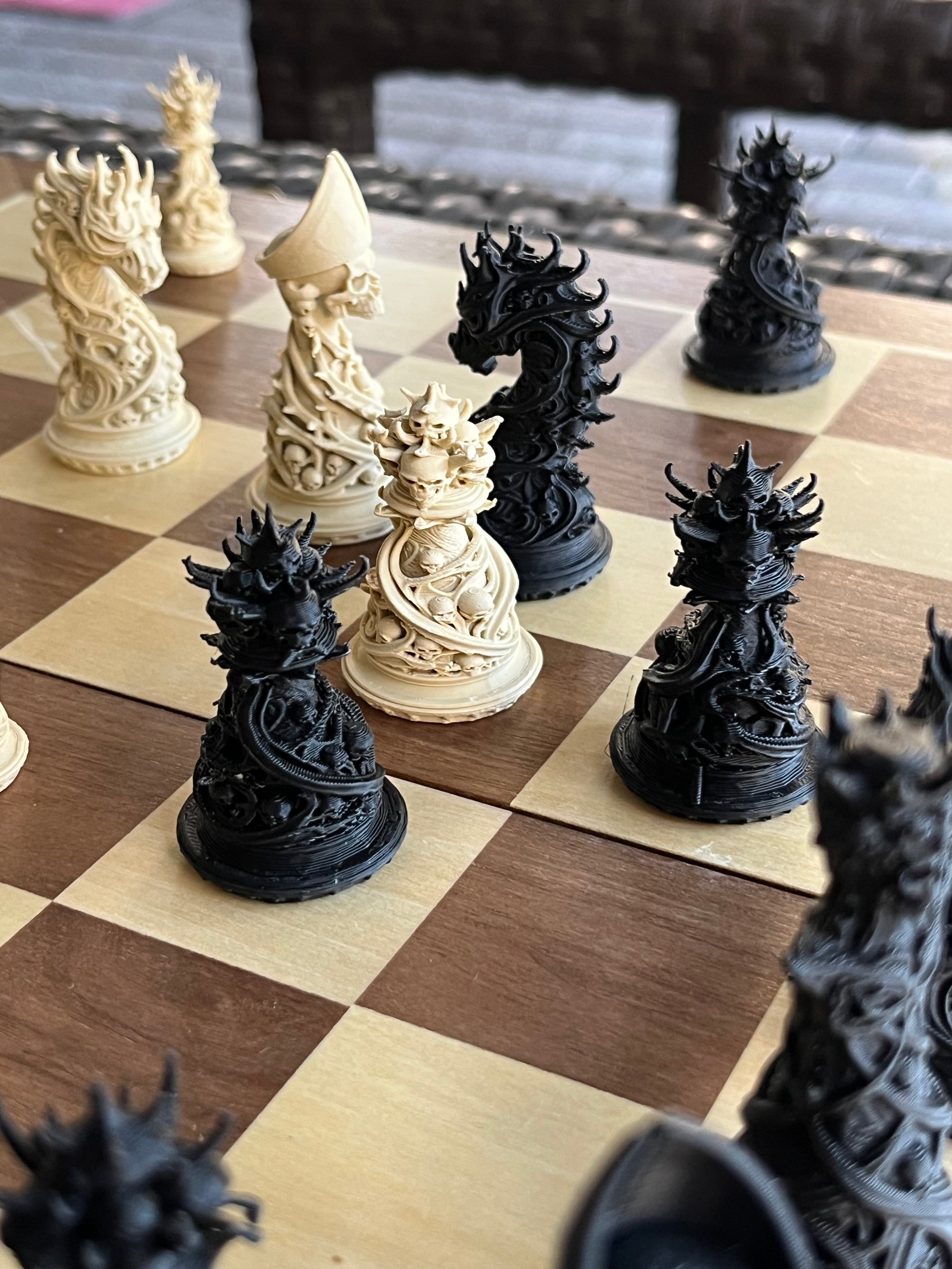 Gothic Chess Set