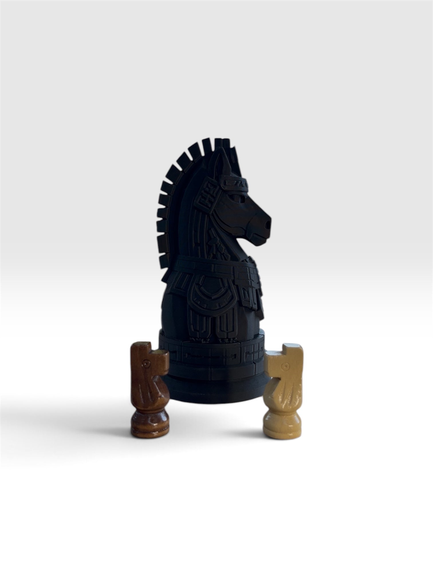 6” Mayan Knight Statue